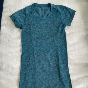 Swiftly Tech Short-Sleeve Shirt 2.0 - Blue Size 2